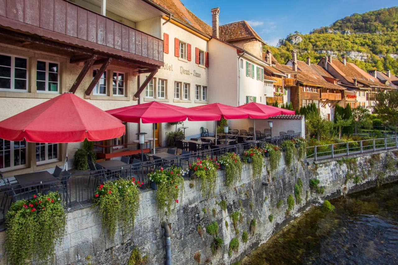 Hotel Demi-Lune Saint-Ursanne Luaran gambar