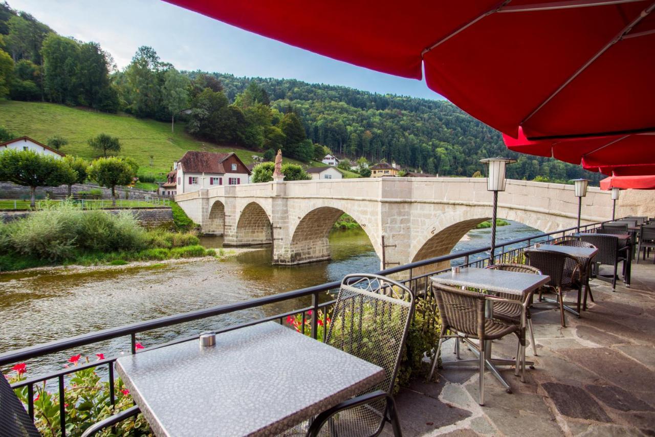 Hotel Demi-Lune Saint-Ursanne Luaran gambar
